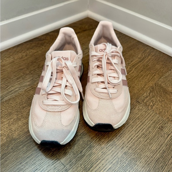 Adidas Run 70s 2.0 Women’s Sneakers in Pink & Mauve - Picture 3 of 7